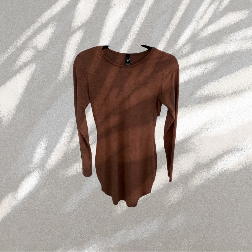 Windsor Faux Sued Mini Dress